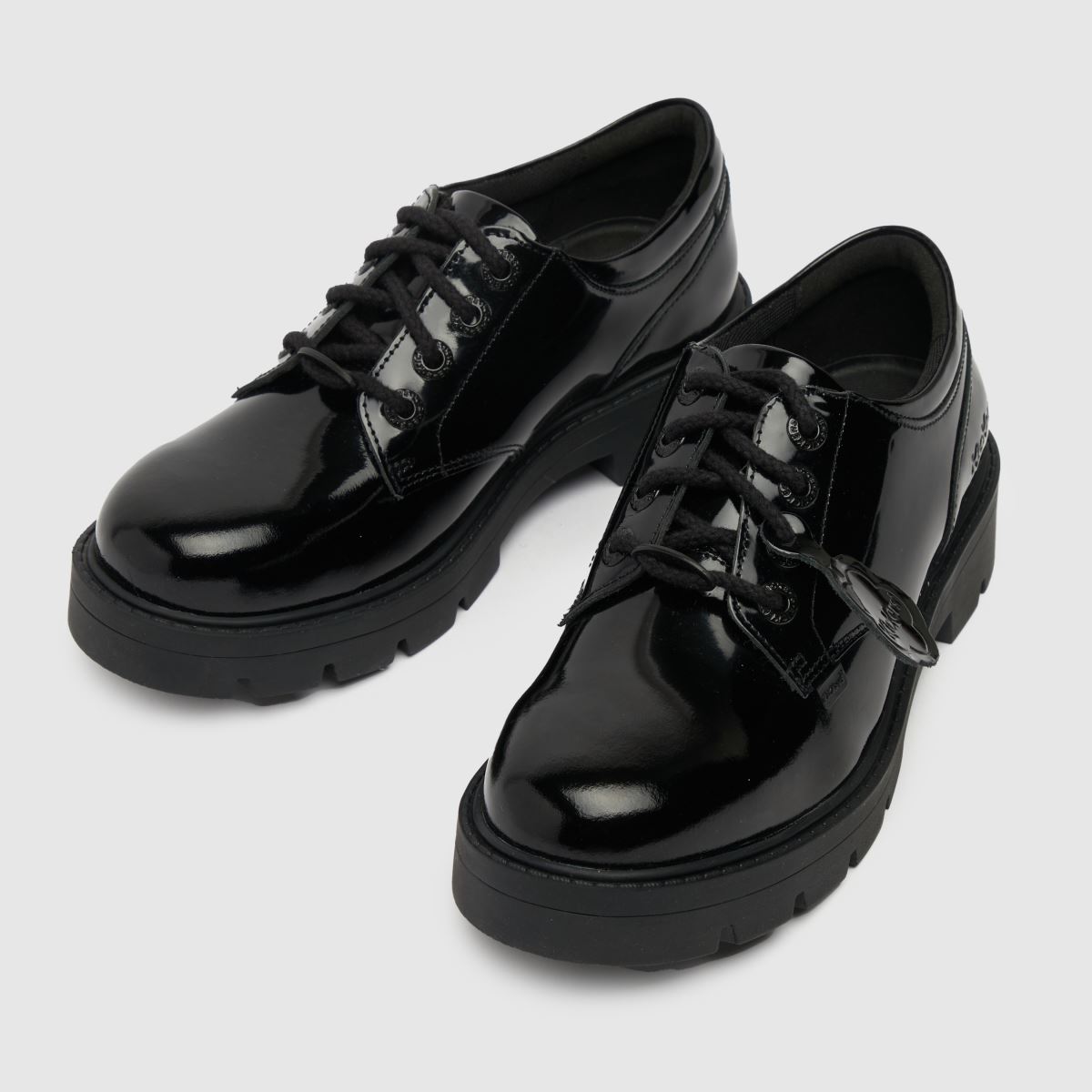 Kickers  Kori Derby Patent in Black Kickers  Kori Derby Patent in Black