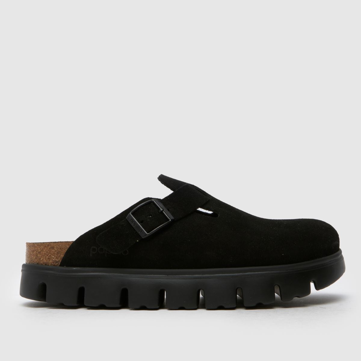 BIRKENSTOCK  Boston Chunky Clog in Black BIRKENSTOCK  Boston Chunky Clog in Black