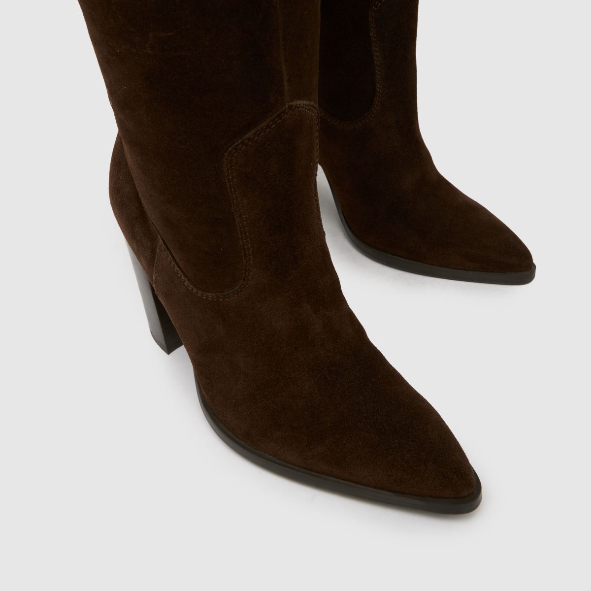 schuh  Doreen Suede Western in Brown schuh  Doreen Suede Western in Brown