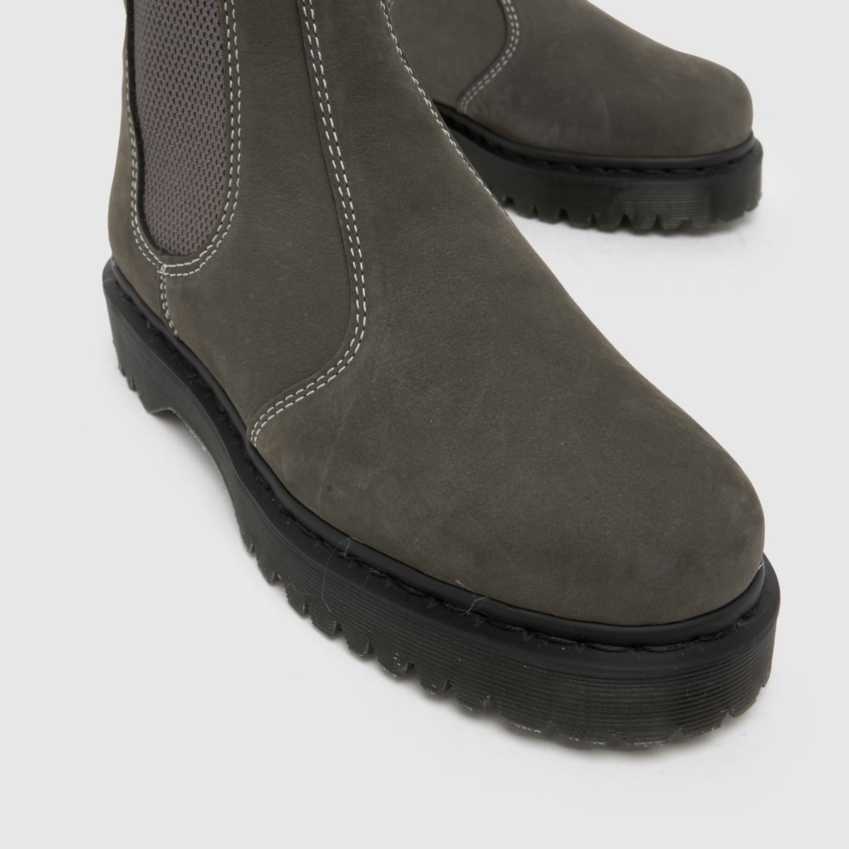 Dr Martens  2976 Bex Fur Lined Chelsea in Dark Grey Dr Martens  2976 Bex Fur Lined Chelsea in Dark Grey