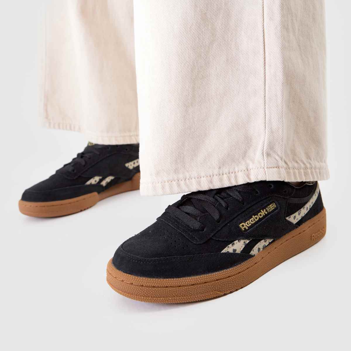 Reebok  Club C Revenge in Black Multi Reebok  Club C Revenge in Black Multi