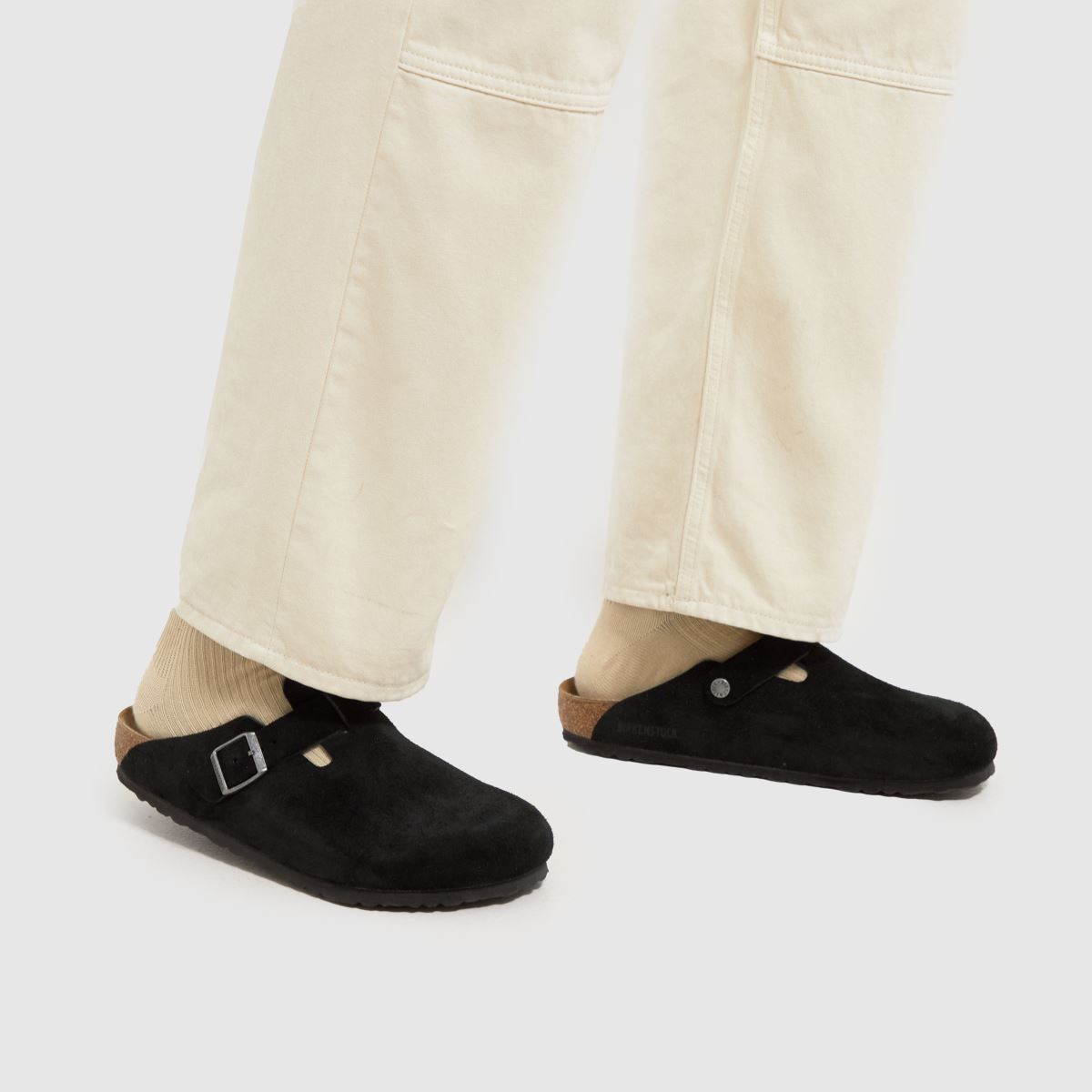 BIRKENSTOCK  Boston Clog in Black BIRKENSTOCK  Boston Clog in Black