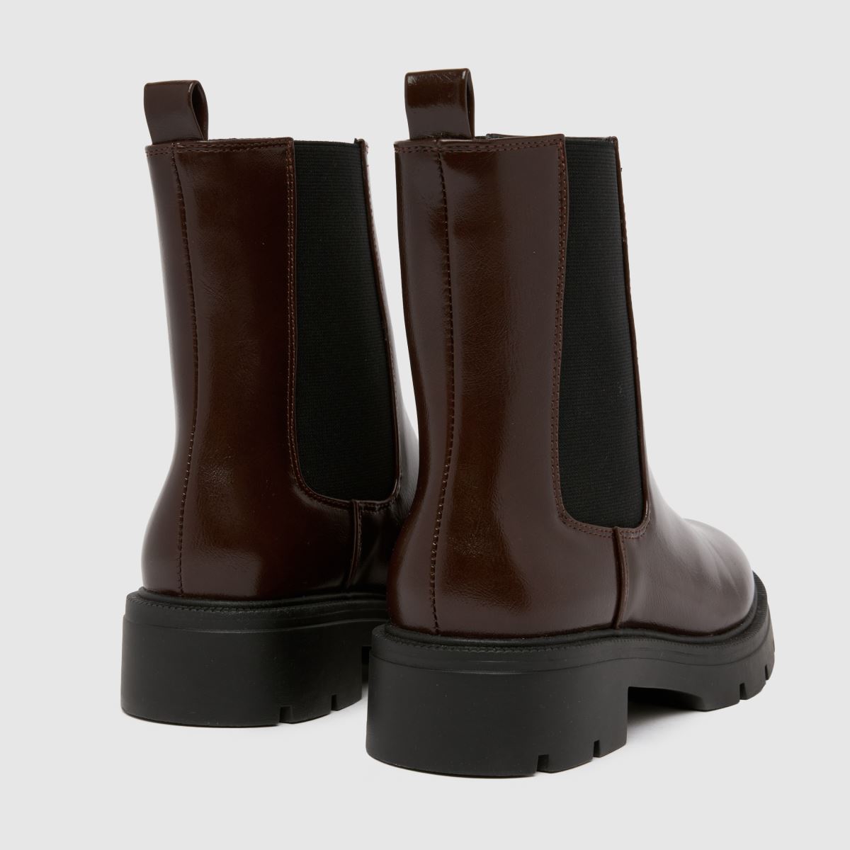 schuh  Abbie Chunky Chelsea in Brown schuh  Abbie Chunky Chelsea in Brown