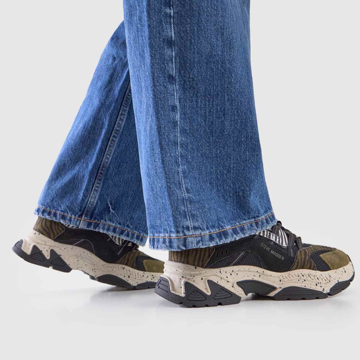 Steve Madden  Animates in Black Multi Steve Madden  Animates in Black Multi