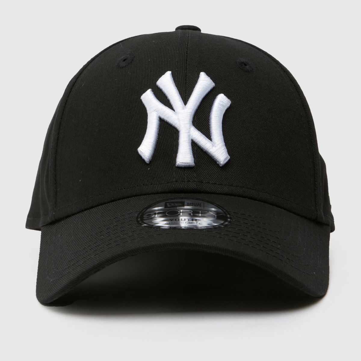 New Era  Kids Essential 9FORTY Cap in Black & White New Era  Kids Essential 9FORTY Cap in Black & White