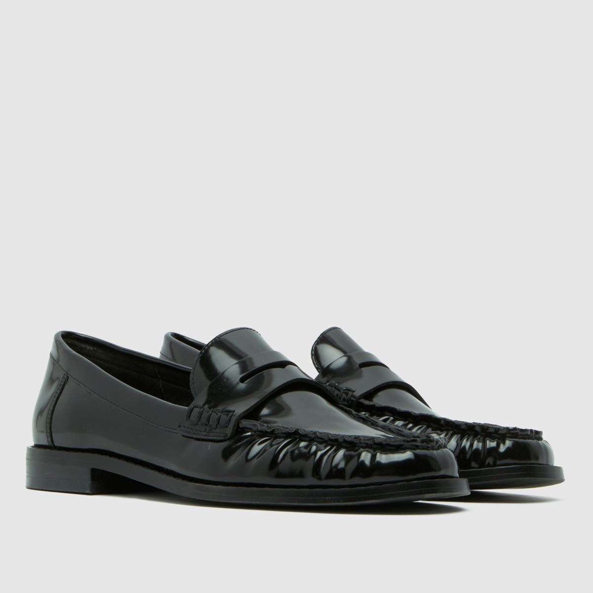 schuh  Lendall Penny Loafer in Black schuh  Lendall Penny Loafer in Black