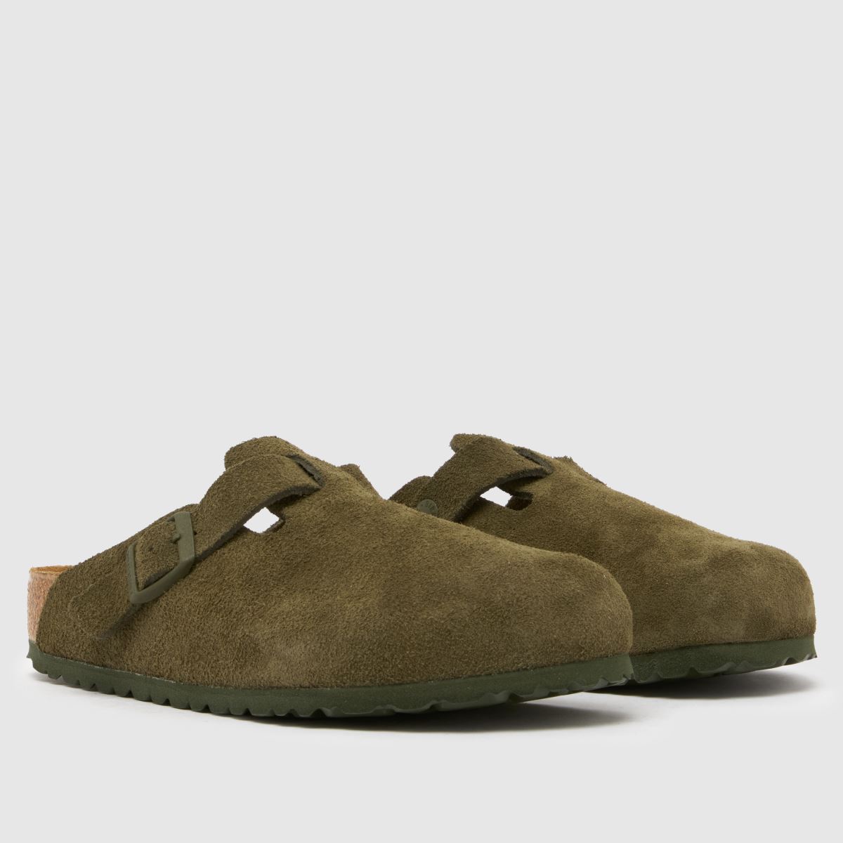 BIRKENSTOCK  Boston Clog in Green BIRKENSTOCK  Boston Clog in Green