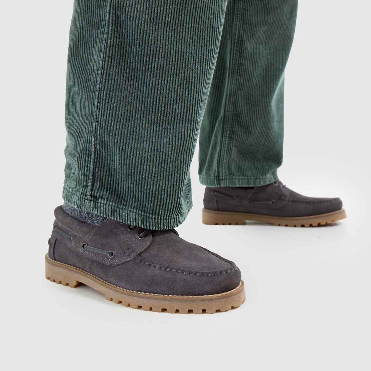 schuh  Princeton Boat in Grey schuh  Princeton Boat in Grey