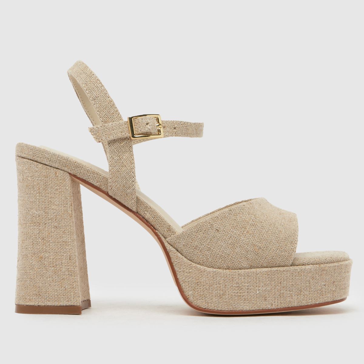 schuh  Sabina Platform in Natural schuh  Sabina Platform in Natural