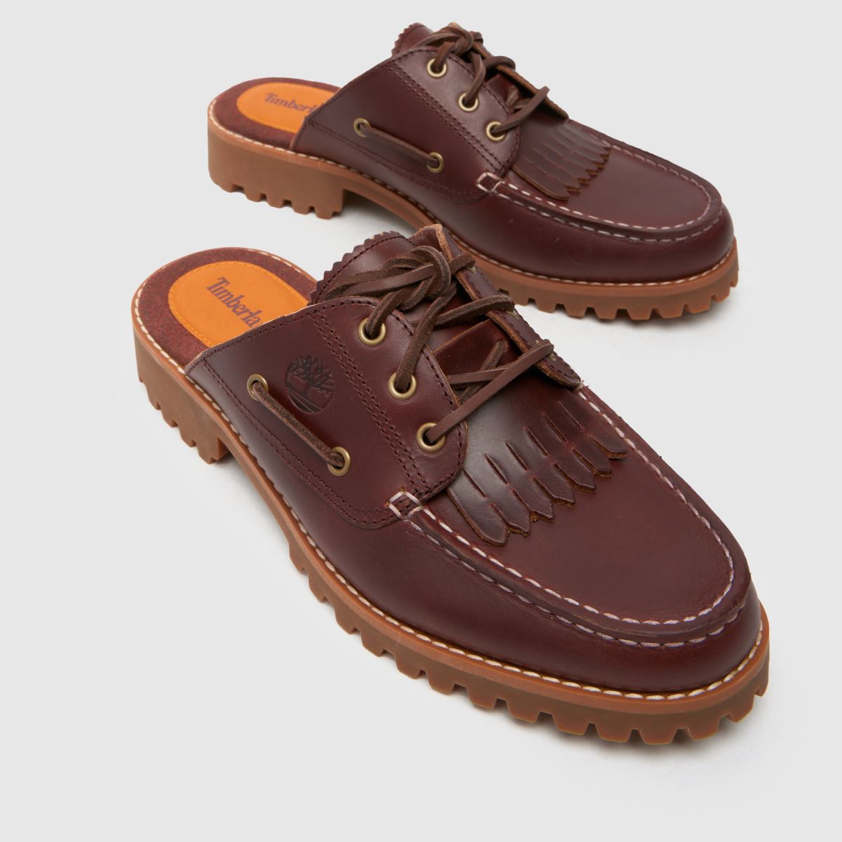 Timberland  Noreen Mule in Burgundy Timberland  Noreen Mule in Burgundy