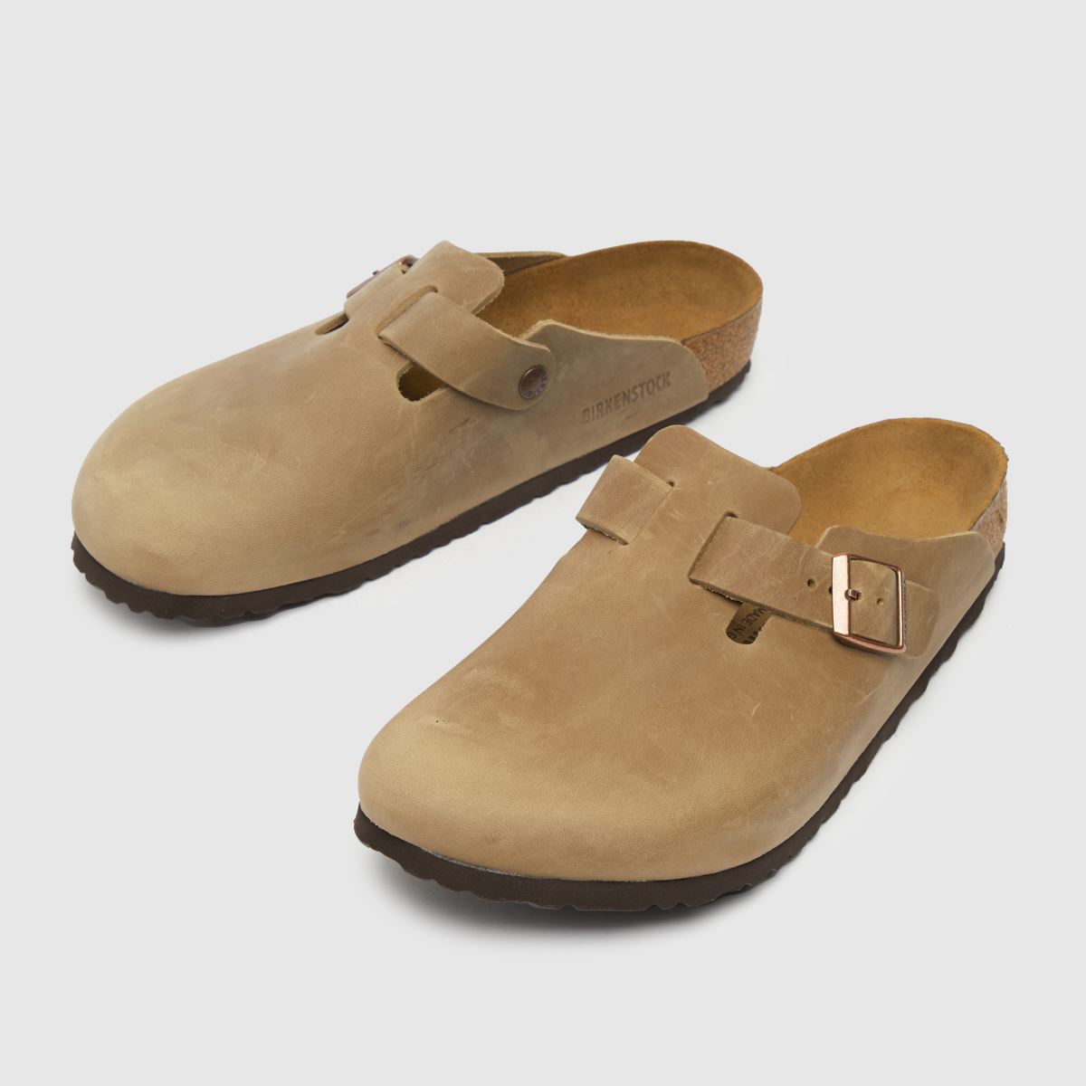 BIRKENSTOCK  Boston Clog in Tobacco Brown BIRKENSTOCK  Boston Clog in Tobacco Brown