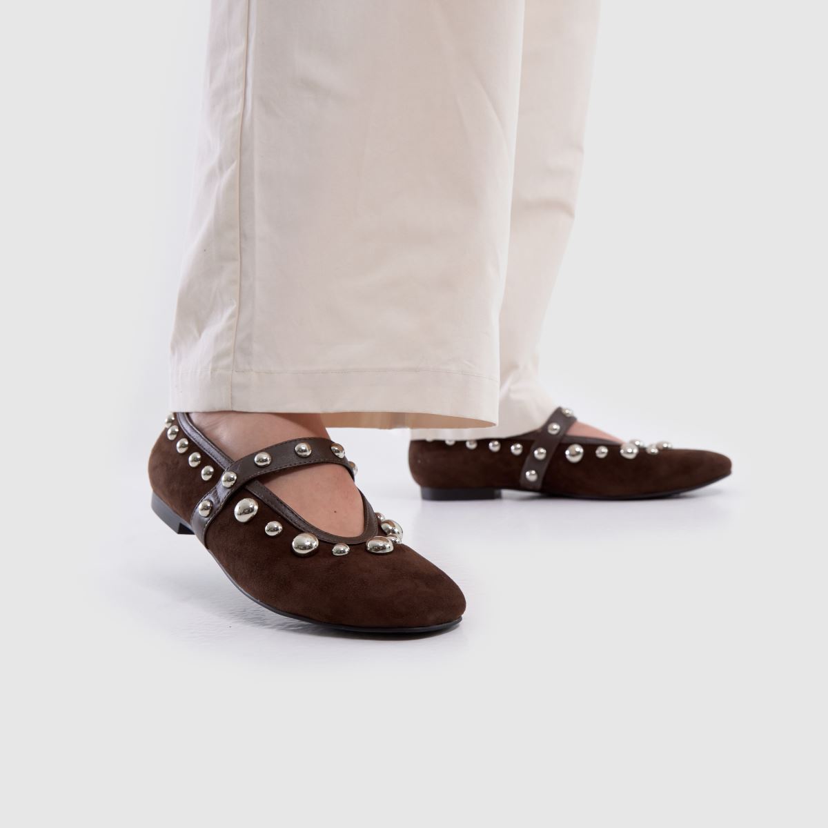 BIBI LOU  Carinna Ballet in Dark Brown BIBI LOU  Carinna Ballet in Dark Brown