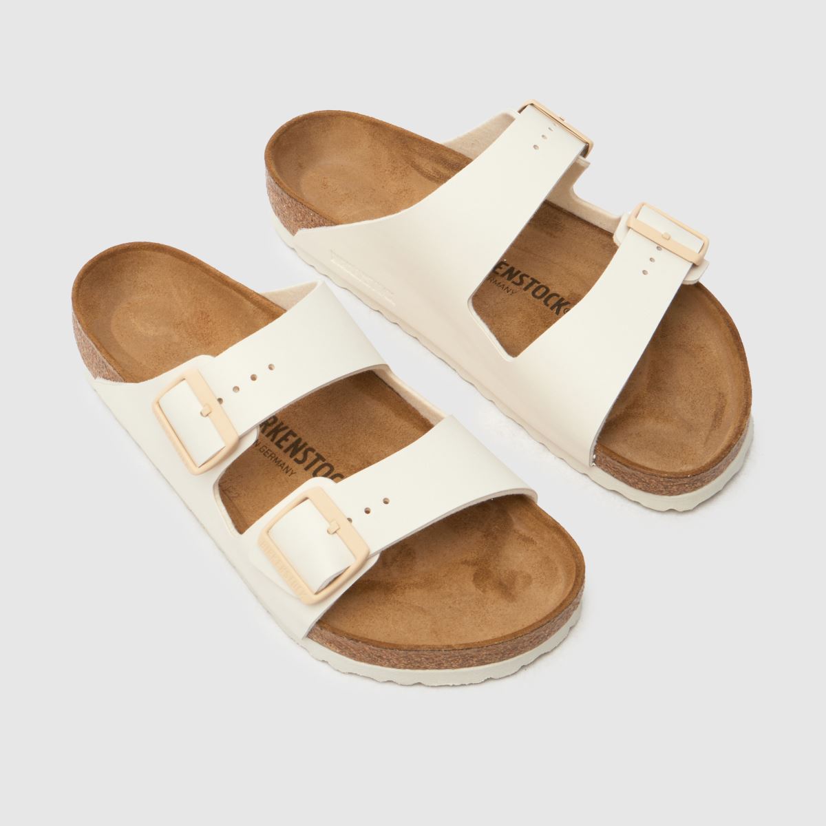 BIRKENSTOCK  Arizona in White BIRKENSTOCK  Arizona in White