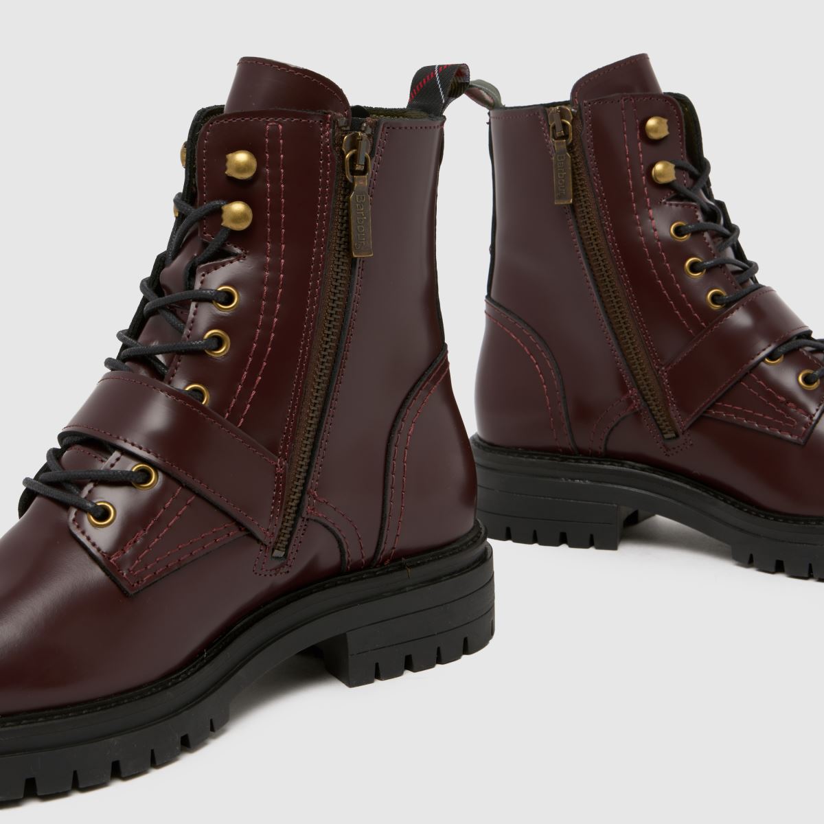 Barbour  Ouseburne Biker in Burgundy Barbour  Ouseburne Biker in Burgundy