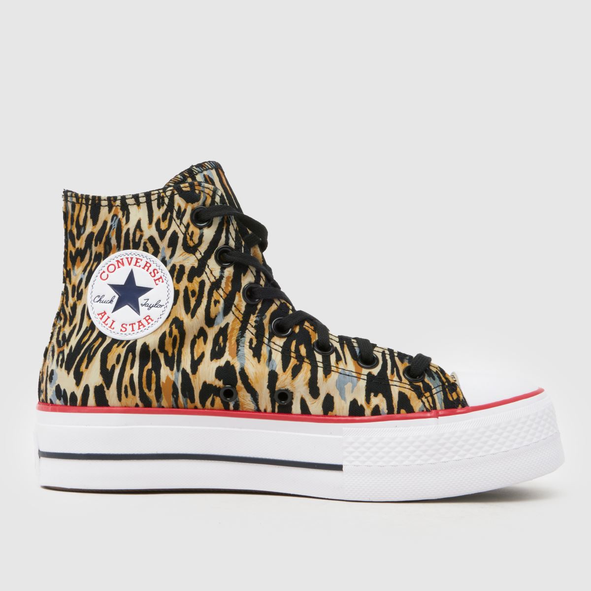 Converse  All Star Lift Leopard in Print Converse  All Star Lift Leopard in Print
