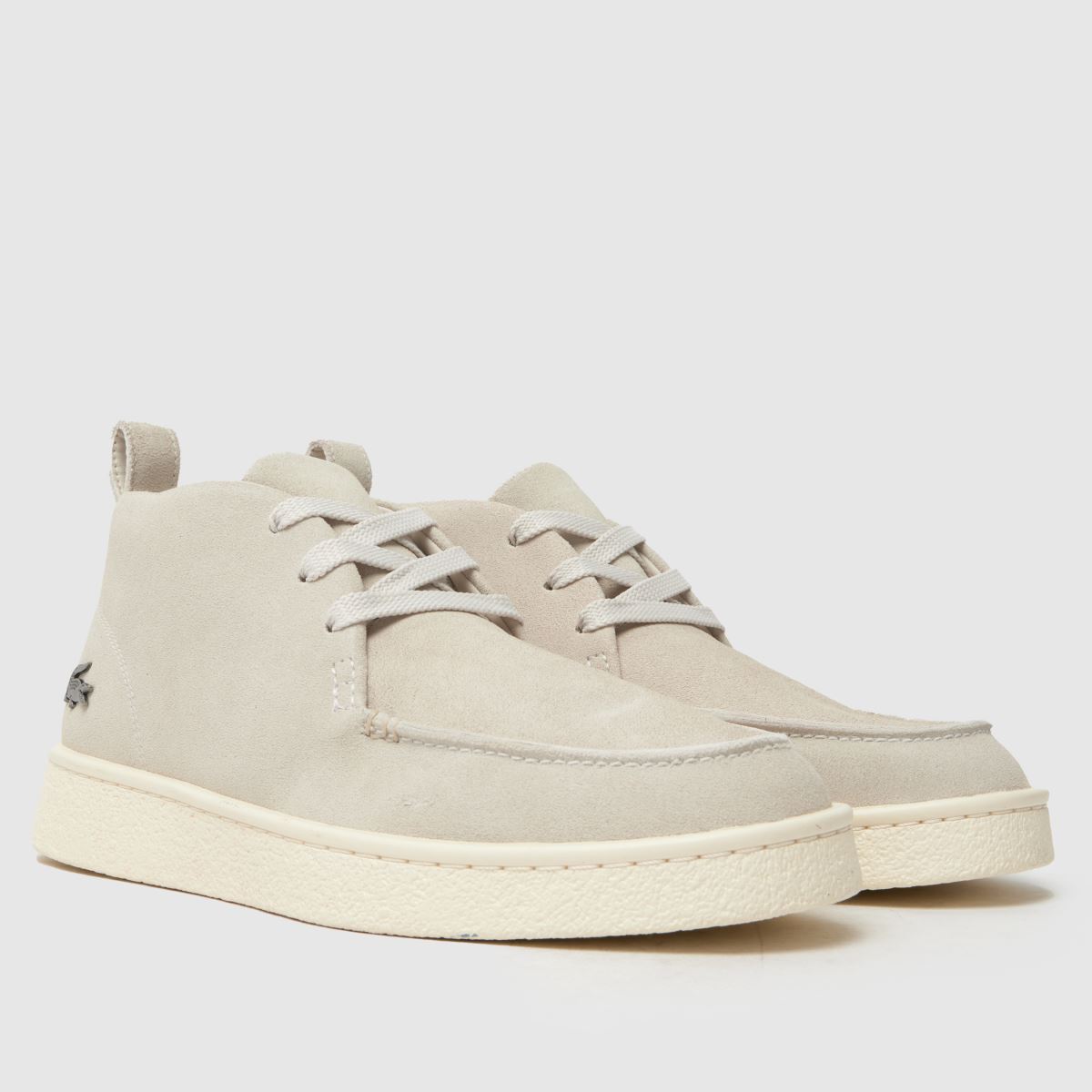 Lacoste  Baseshot Chukka in Light Grey Lacoste  Baseshot Chukka in Light Grey