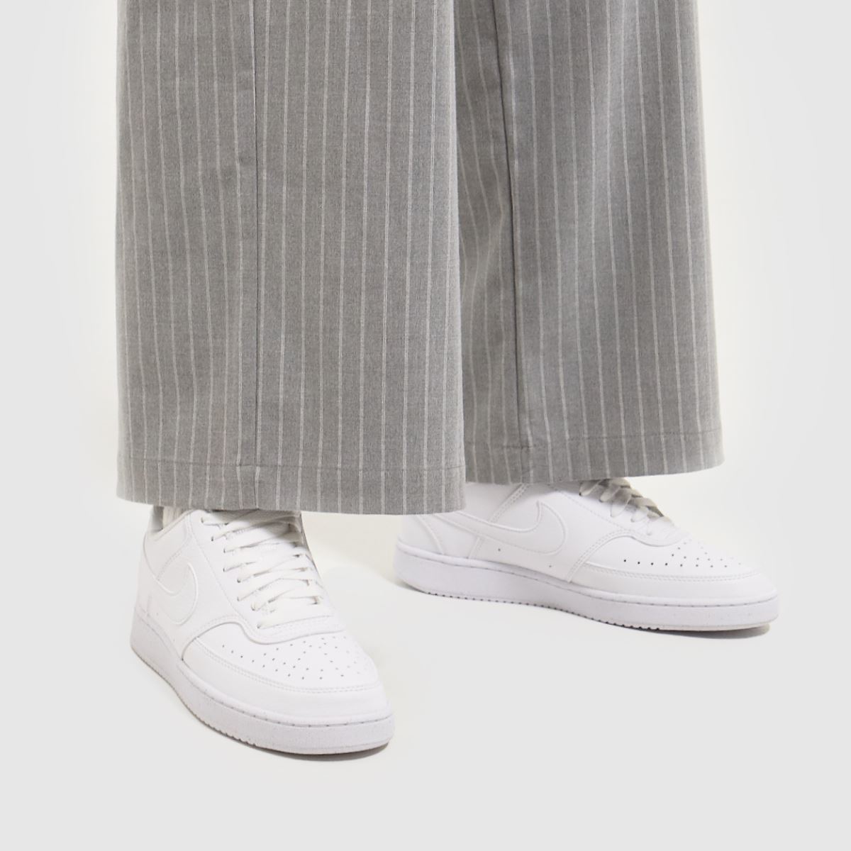 Nike  Court Vision Low Better in White Nike  Court Vision Low Better in White