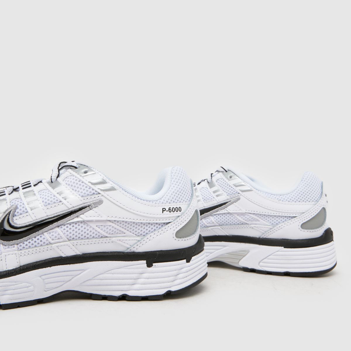 nike  P-6000 in White & Black nike  P-6000 in White & Black