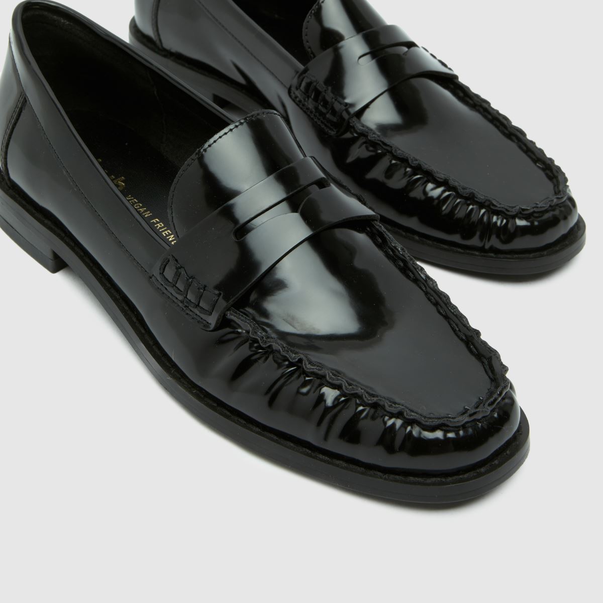 schuh  Lendall Penny Loafer in Black schuh  Lendall Penny Loafer in Black