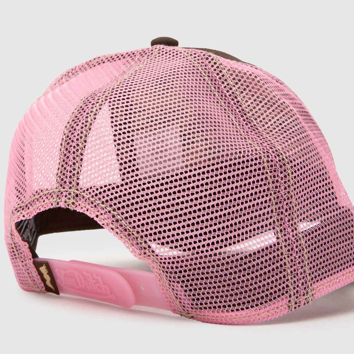 Von Dutch  Contrast Trucker Cap in Brown Multi Von Dutch  Contrast Trucker Cap in Brown Multi