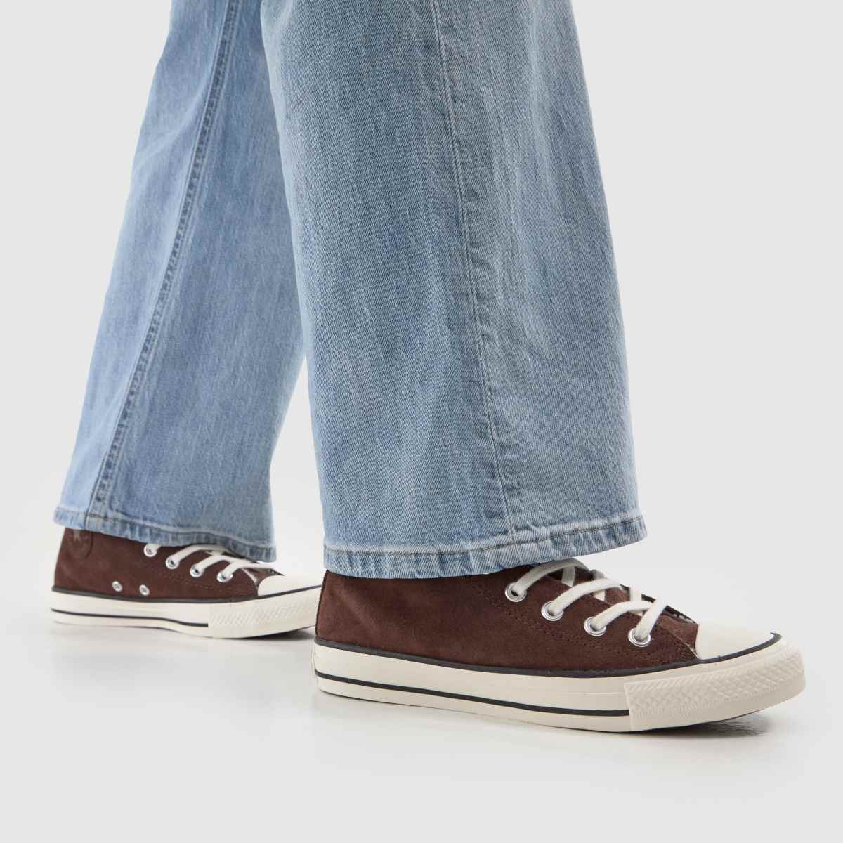 Converse  All Star Hi in Brown Converse  All Star Hi in Brown