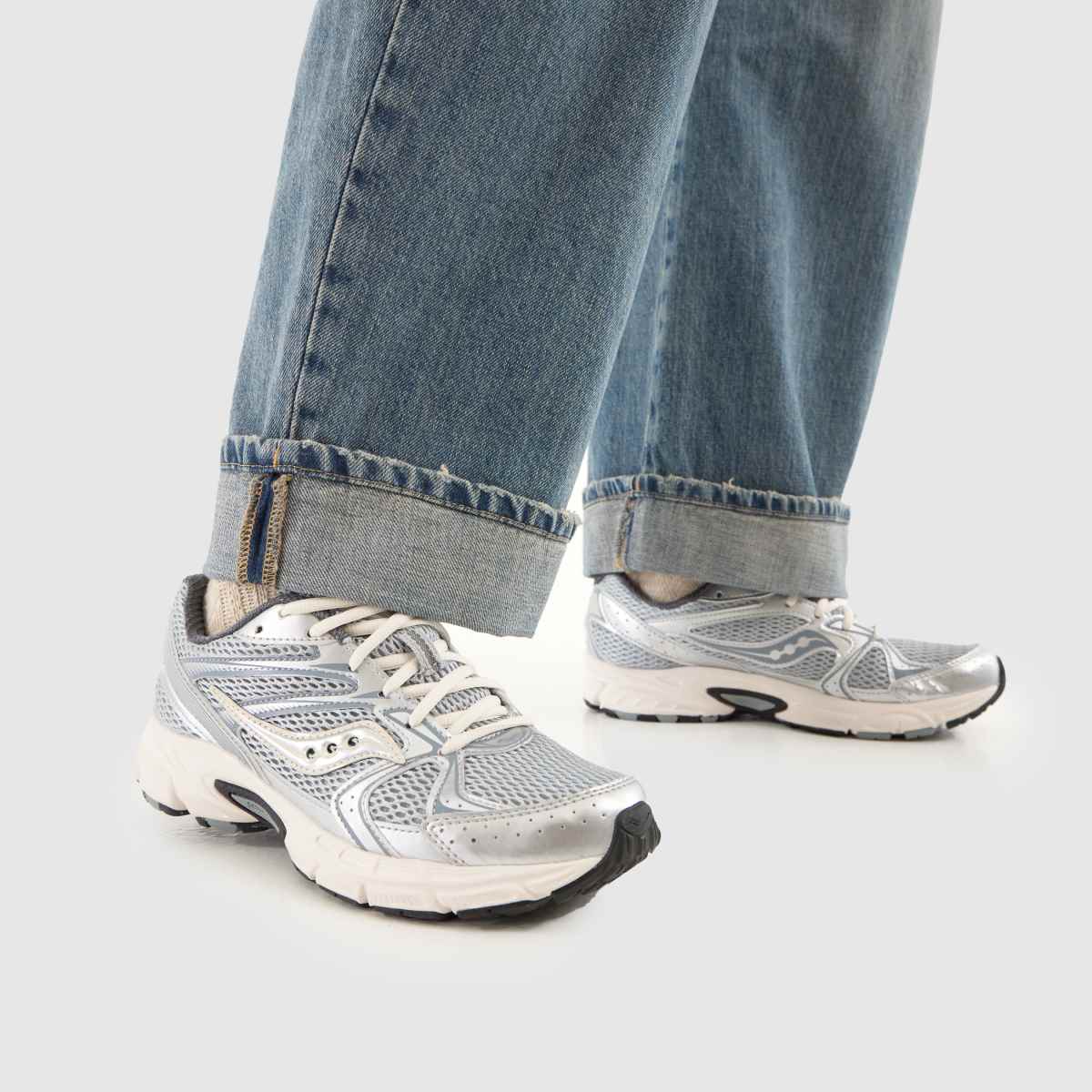 Saucony  Ride Millennium in Silver Saucony  Ride Millennium in Silver