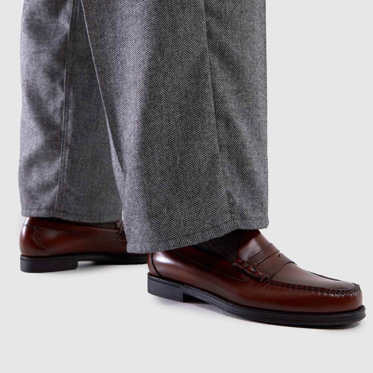 G.H. BASS  Weejuns Larson Penny Loafer in Brown G.H. BASS  Weejuns Larson Penny Loafer in Brown