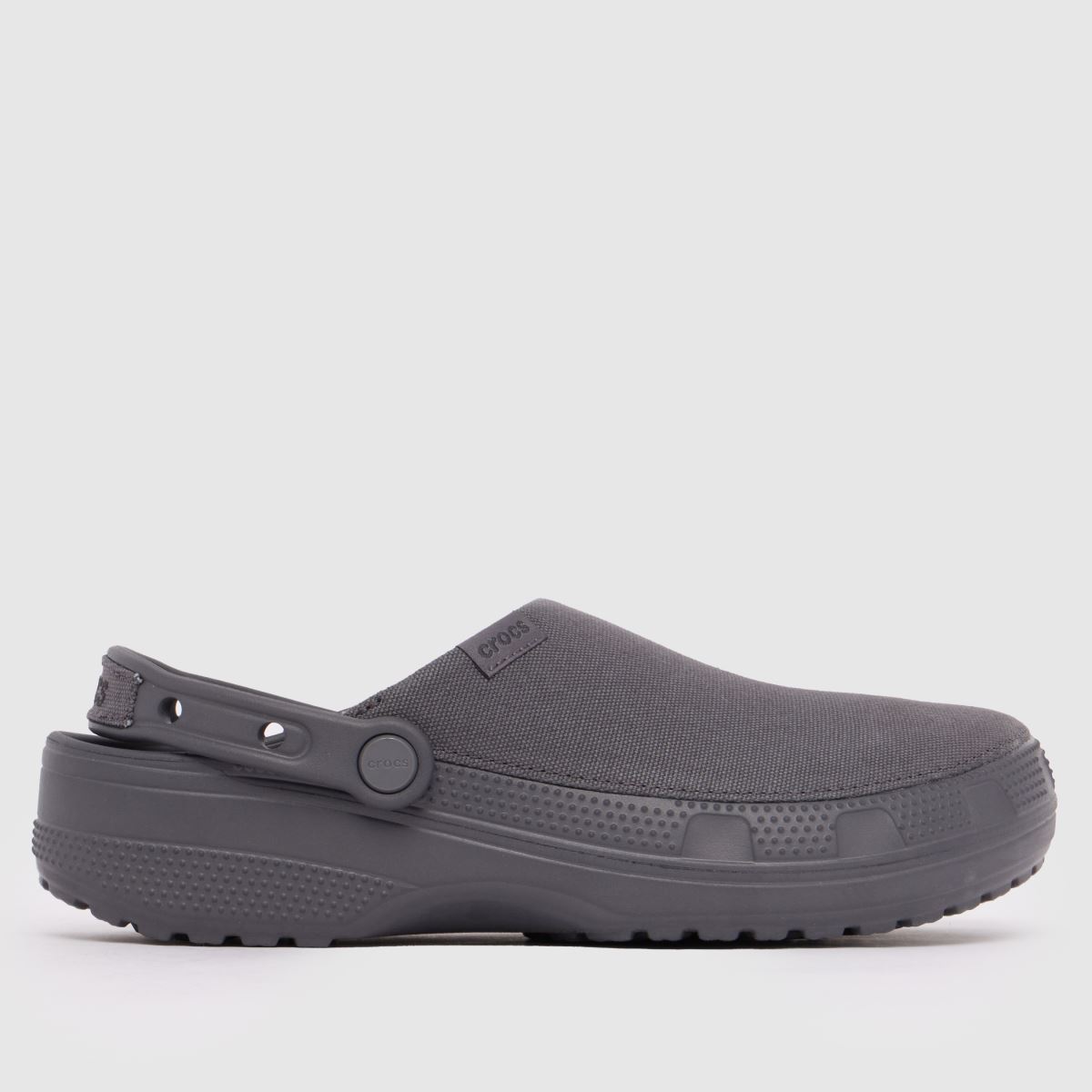 Crocs  Classic Crafted Clog in Dark Grey Crocs  Classic Crafted Clog in Dark Grey