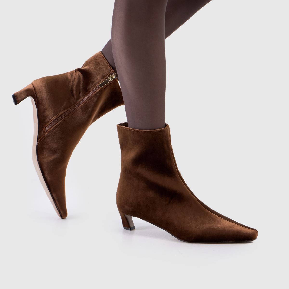 schuh  Bexley Kitten Heel in Tan schuh  Bexley Kitten Heel in Tan