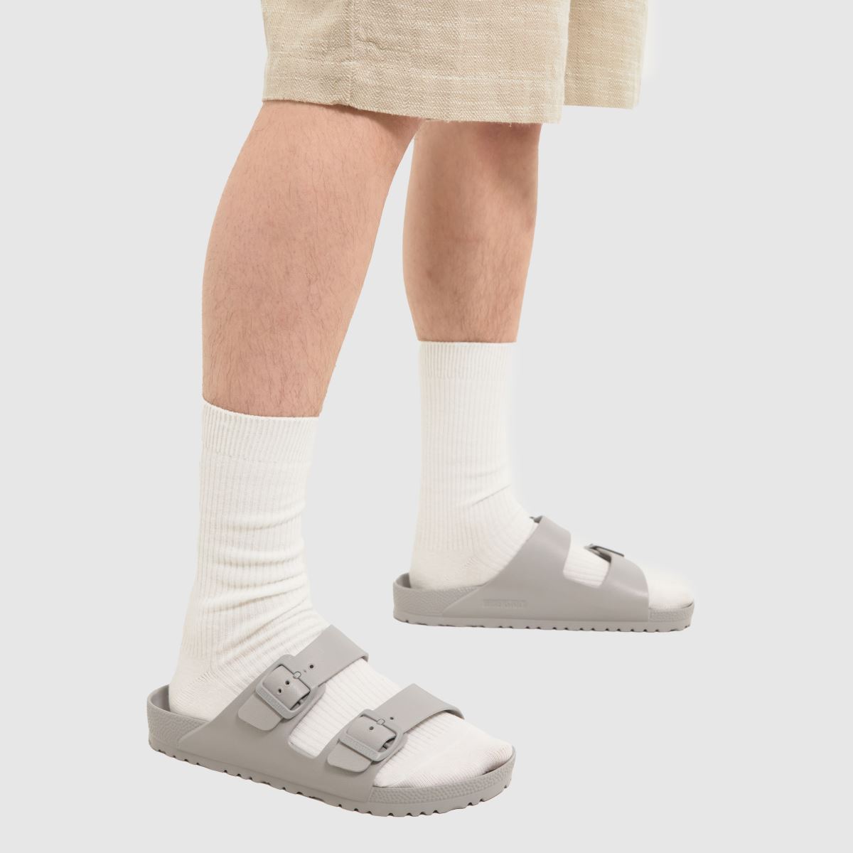 BIRKENSTOCK  Arizona EVA in Light Grey BIRKENSTOCK  Arizona EVA in Light Grey