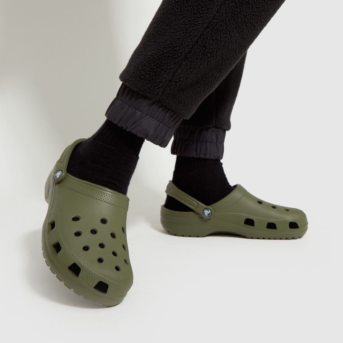 Crocs  Classic Clog in Dark Green Crocs  Classic Clog in Dark Green