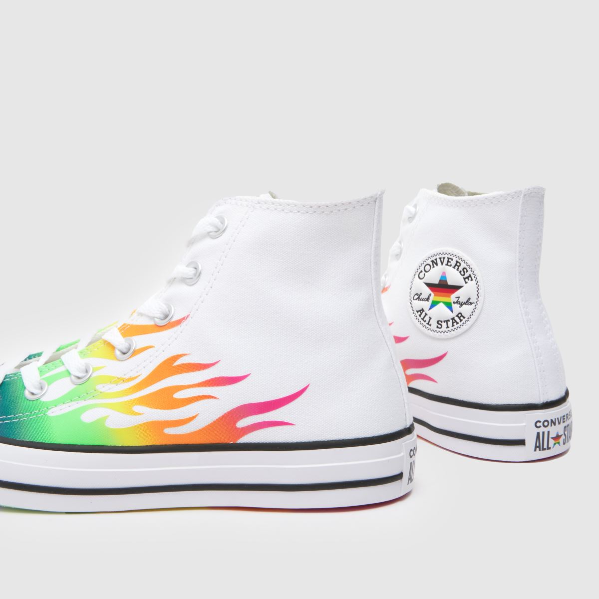 Converse  All Star Hi Pride in White Multi Converse  All Star Hi Pride in White Multi