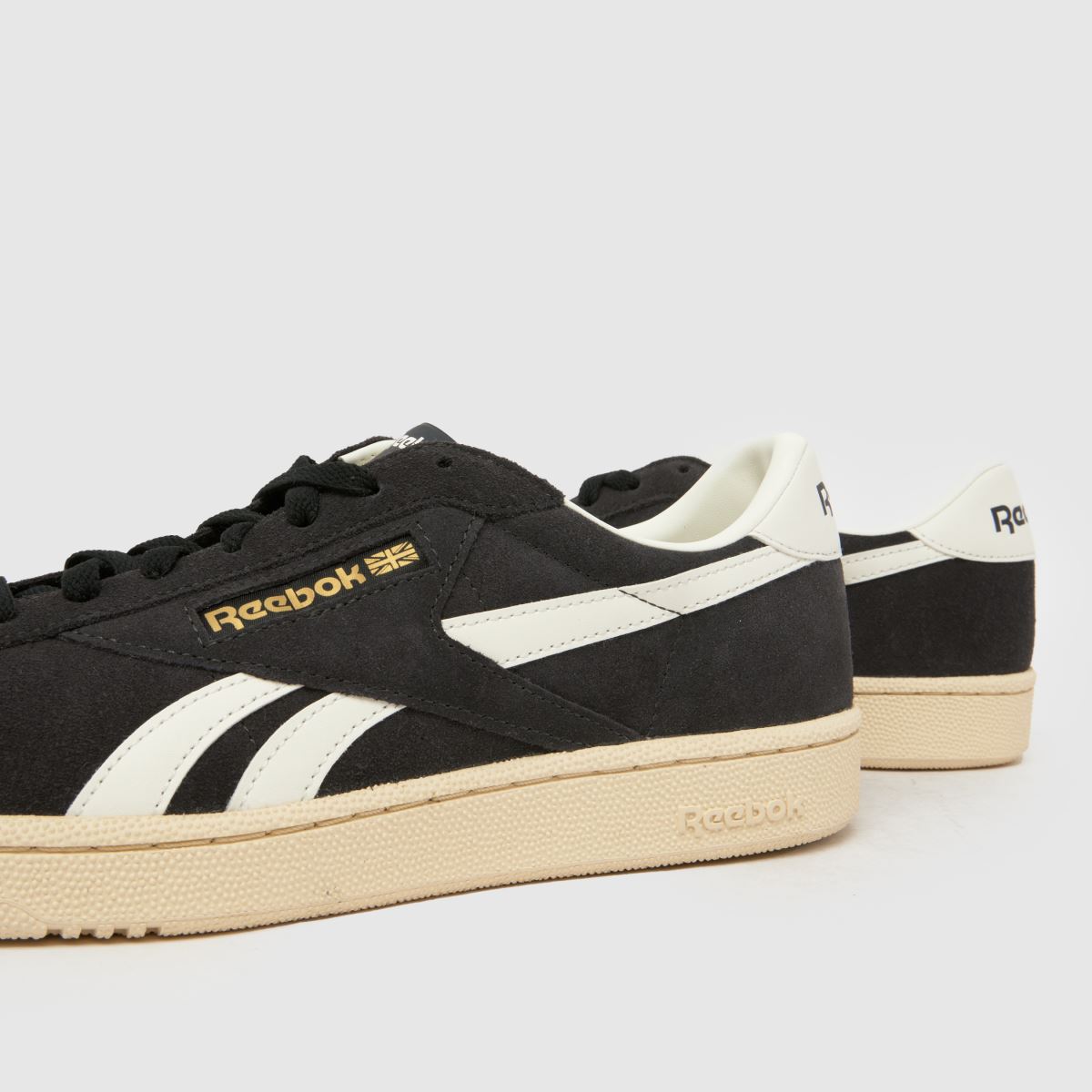 Reebok  Club C Grounds in Black & White Reebok  Club C Grounds in Black & White