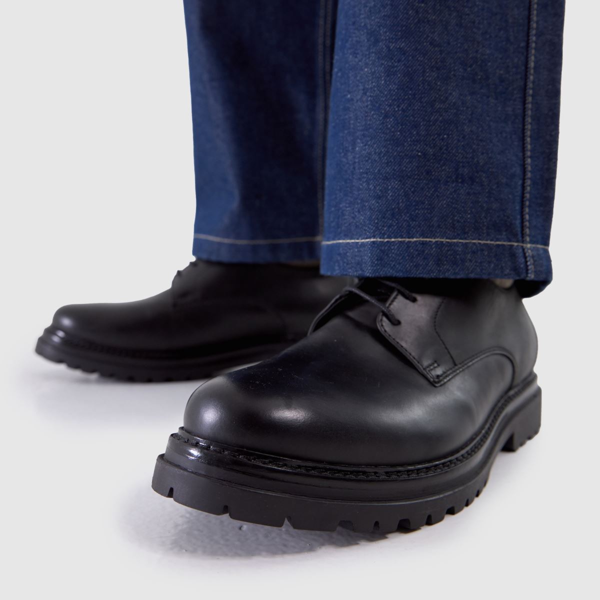 schuh  Payton Leather Lace Up in Black schuh  Payton Leather Lace Up in Black