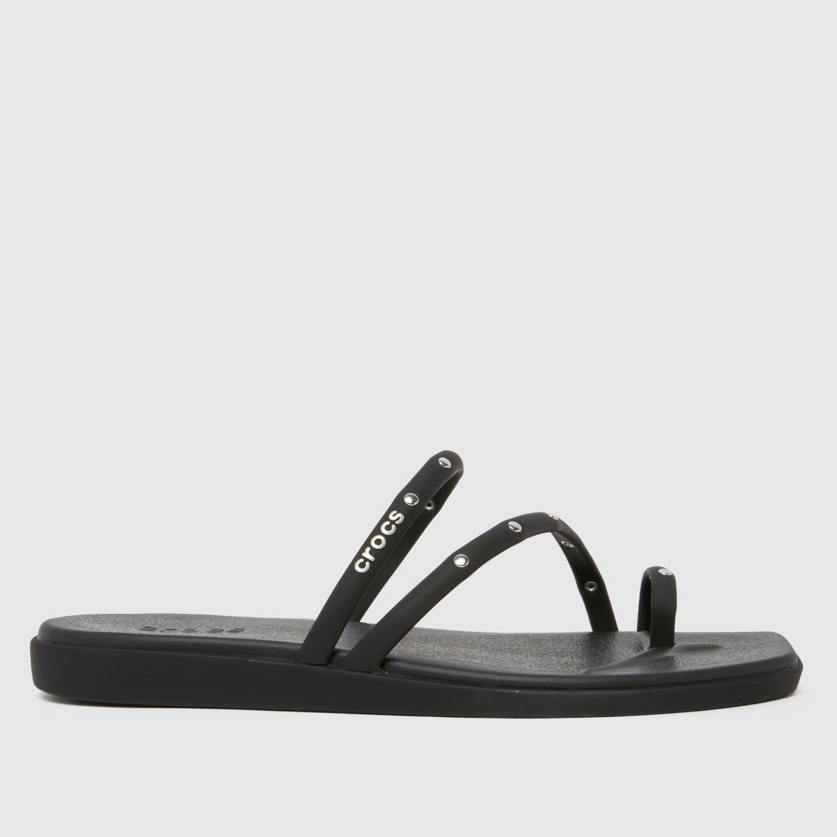 Crocs  Miami Studded Toe Loop in Black Crocs  Miami Studded Toe Loop in Black