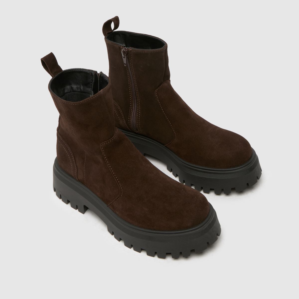 schuh  Ander Suede Chunky in Brown schuh  Ander Suede Chunky in Brown