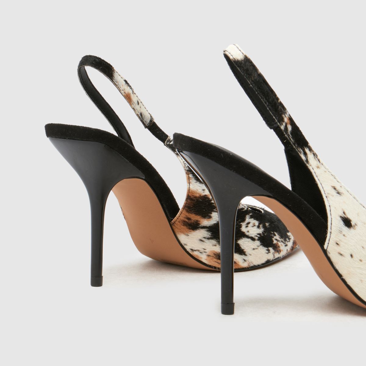 schuh  Sade Slingback Court in Brown & White schuh  Sade Slingback Court in Brown & White