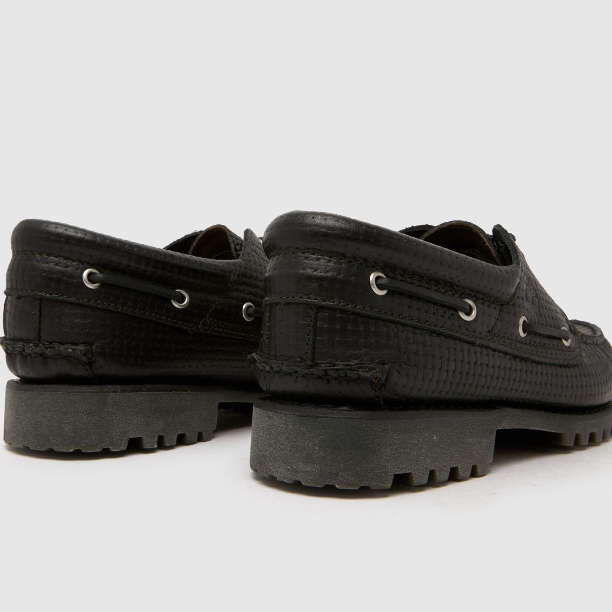 Timberland  Authentic Woven Boat in Black Timberland  Authentic Woven Boat in Black