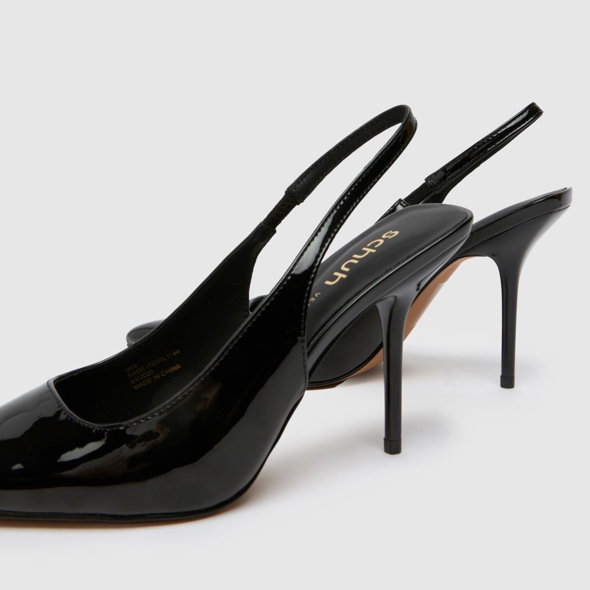 schuh  Sade Slingback Court in Black schuh  Sade Slingback Court in Black