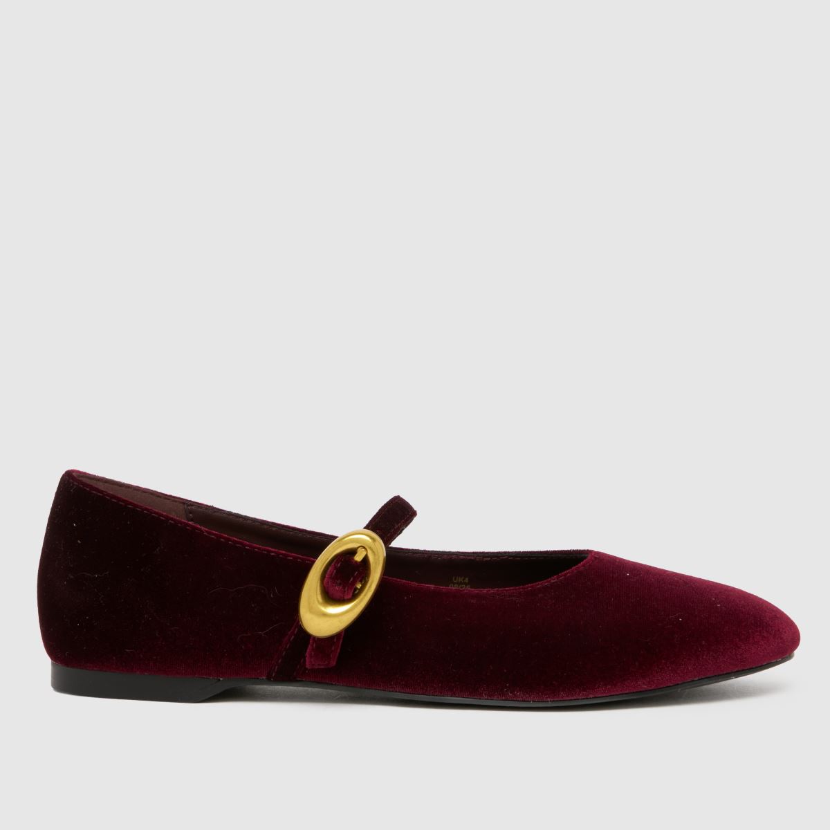 schuh  Lune Ballerina in Burgundy schuh  Lune Ballerina in Burgundy