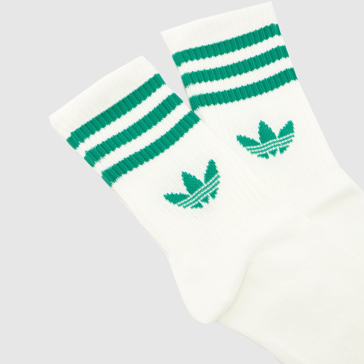 adidas  Stripe Crew Socks 3 Pack in Multi adidas  Stripe Crew Socks 3 Pack in Multi