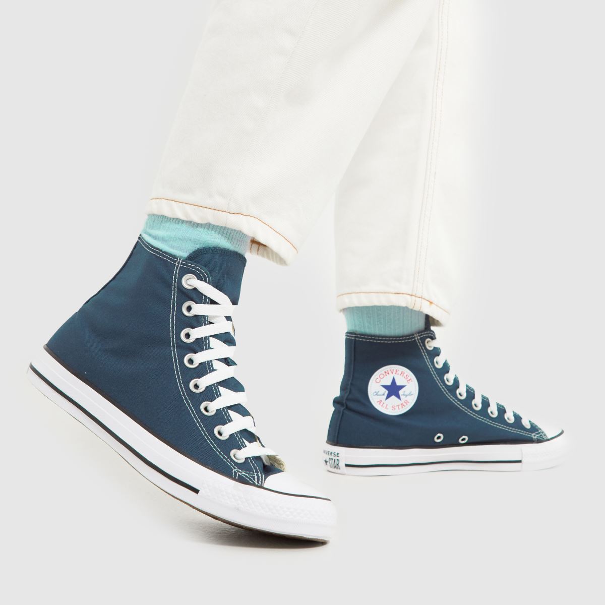 Converse  All Star Hi in Navy Converse  All Star Hi in Navy