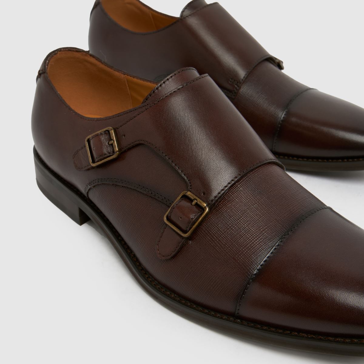 schuh  Rocky Leather Monk in Brown schuh  Rocky Leather Monk in Brown