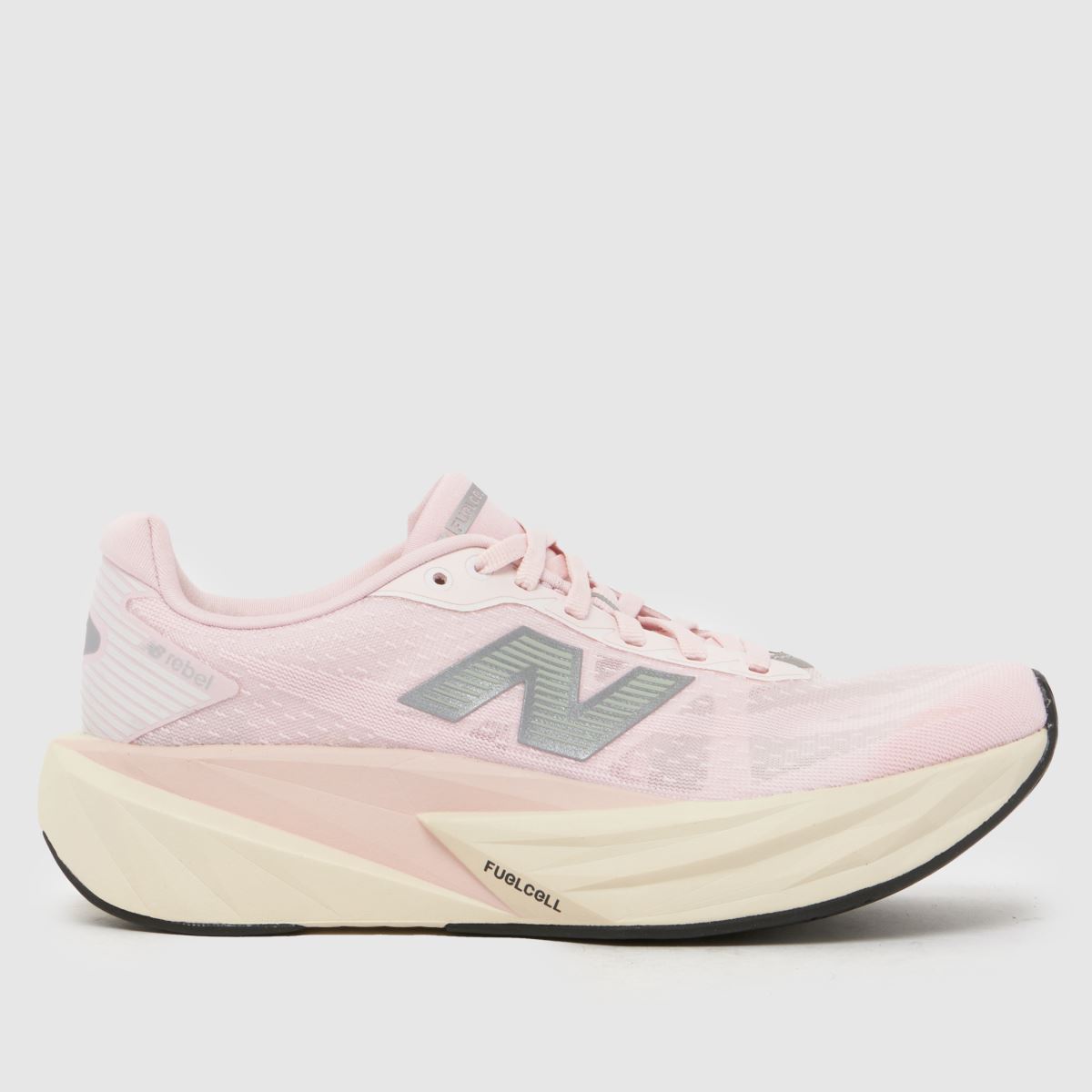 New Balance  FuelCell Rebel V5 in Pale Pink New Balance  FuelCell Rebel V5 in Pale Pink
