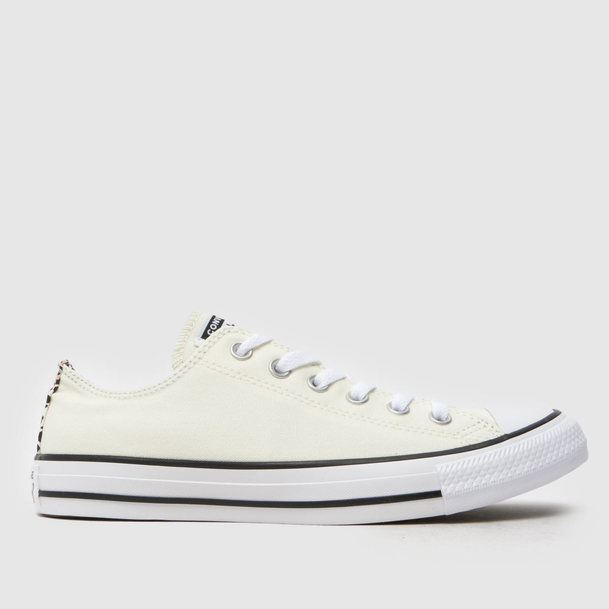 Converse  All Star Ox in Off-White Multi Converse  All Star Ox in Off-White Multi