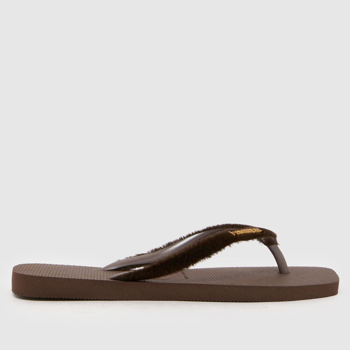 Havaianas  Slim Square Plush in Brown Havaianas  Slim Square Plush in Brown