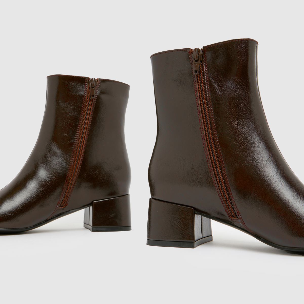 schuh  Bridgit Block Point in Brown schuh  Bridgit Block Point in Brown