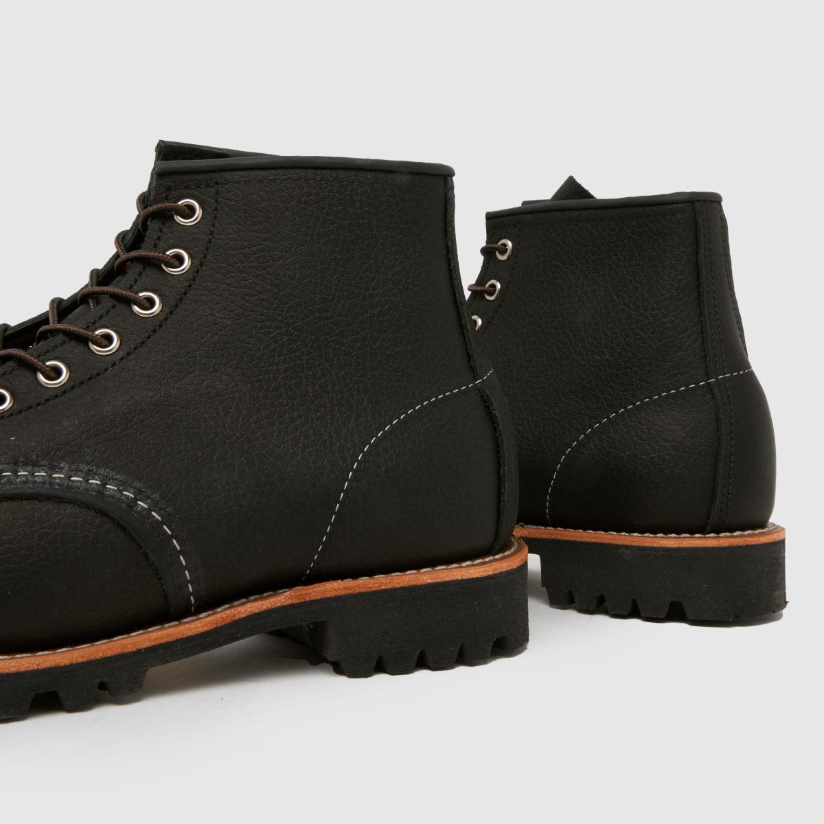 Red Wing  Roughneck Moc Toe in Black Red Wing  Roughneck Moc Toe in Black