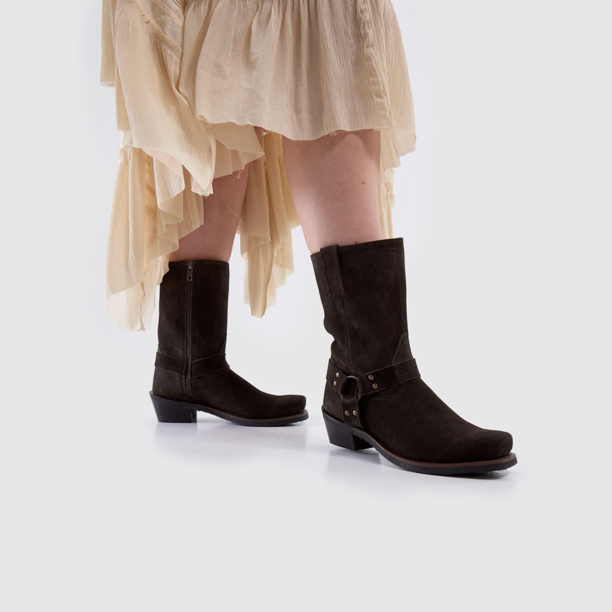 Old West  Biker in Dark Brown Old West  Biker in Dark Brown