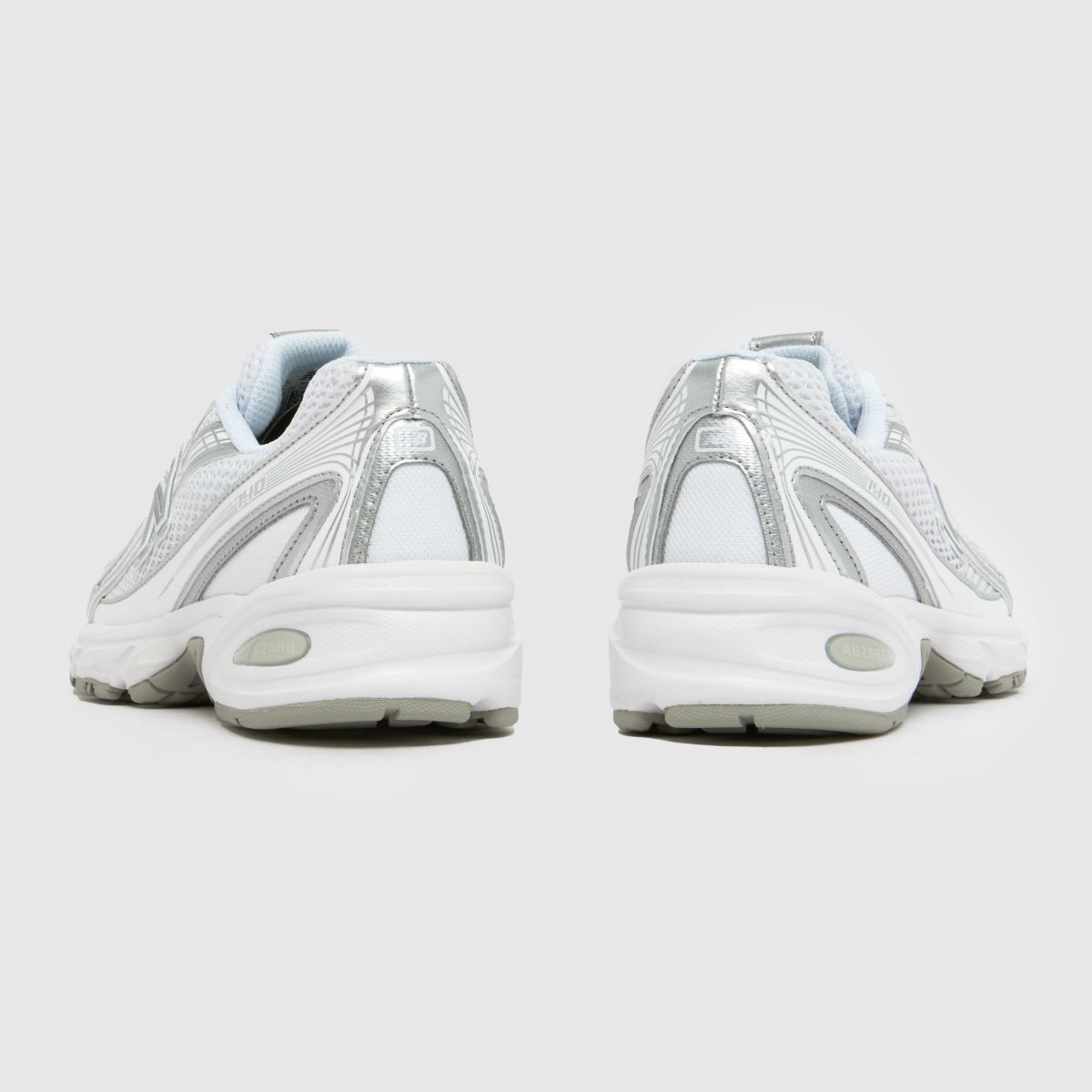 New Balance  740 in White & Silver New Balance  740 in White & Silver